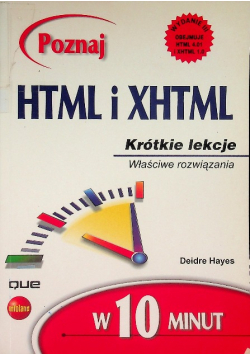 Poznaj HTML & XHTML w 10 minut