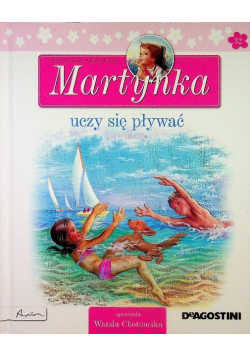 Martynka uczy się pływać