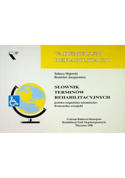 Słownik terminów rehabilitacyjnych