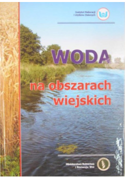Woda na obszarach wiejskich