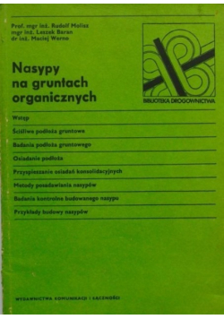 Nasypy na gruntach organicznych