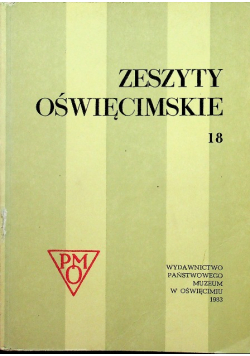 Zeszyty Oświęcimskie Tom 18