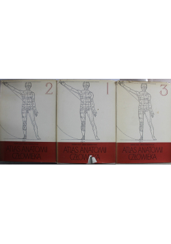 Atlas anatomii człowieka Tom I do III