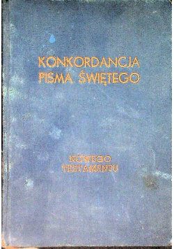 Konkordacja Pisma Świętego Nowego Testamentu