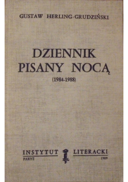 Dziennik pisany nocą 1980 - 1983