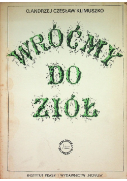 Wróćmy do ziół