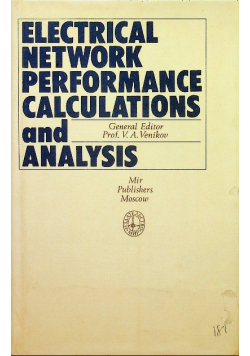 Electrical network performance calculations analysis