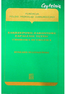 Zakrzepowo zarostowe zapalenie tętnic choroba Buergera