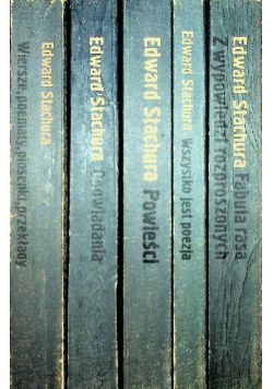 Stachura Poezja i proza Tom 1 do 5