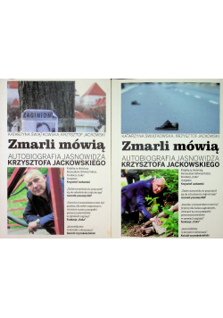 Zmarli mówią Autobiografia Jasnowidza Tom 1 i 2