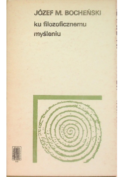 Ku filozoficznemu myśleniu
