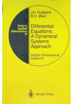 Differential equations A Dynamical System Approach
