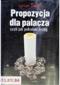 Propozycja dla palacza czyli jak pokonać nałóg