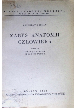 Zarys anatomii człowieka Część 3