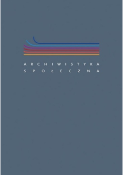 Archiwistyka społeczna
