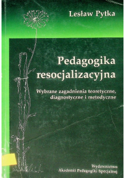 Pedagogika resocjalizacyjna