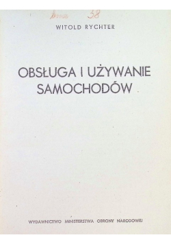 Obsługa i używanie samochodów