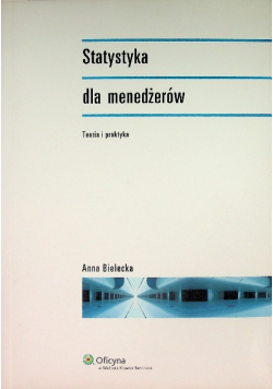 Statystyka dla menedżerów