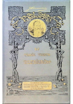 Polska w czasie trzech rozbiorów 1772 - 1799 Tom III 1903 r.