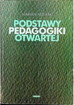 Podstawy pedagogiki otwartej