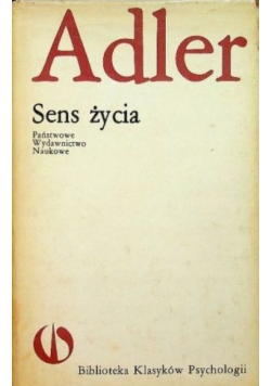 Adler Sens życia