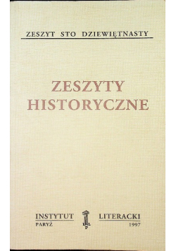 Zeszyty historyczne Zeszyt 119