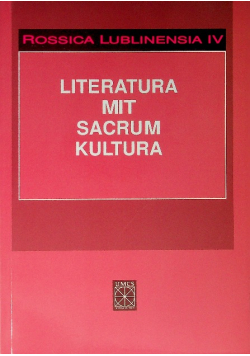 Literatura mit sacrum kultura
