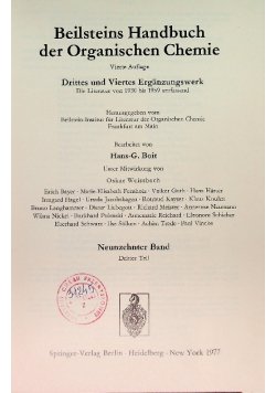 Beilsteins Handbuch der Organischen Chemie