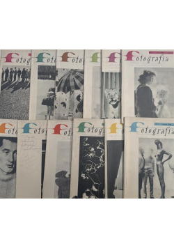 Skorowidz miesięcznika "Fotografia" za rok 1958 Nr 1 do 12