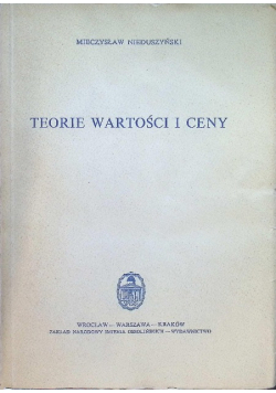 Teorie wartości i ceny