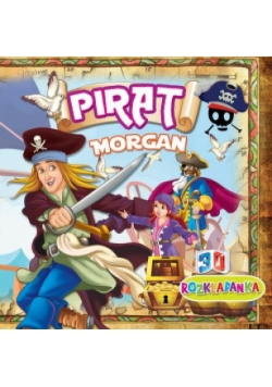 Rozkładanka 3D - Pirat Morgan