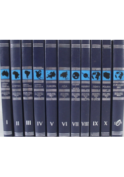 Encyklopedia geograficzna świata Tom 1 do 10 i suplement