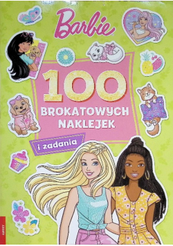 Barbie. 100 Brokatowych naklejek