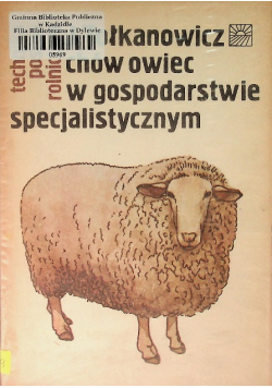 Chów owiec w gospodarstwie specjalistycznym
