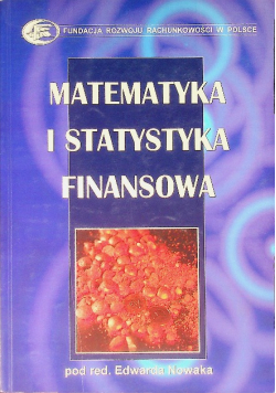 Matematyka i statystyka finansowa