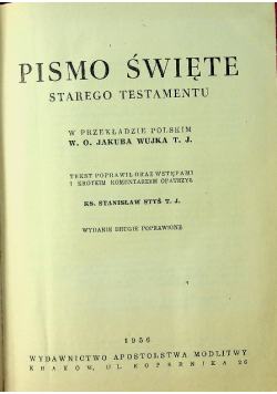 Pismo Święte Starego Testamentu