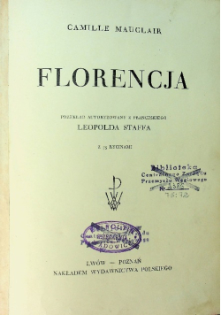Florencja 1926 r.