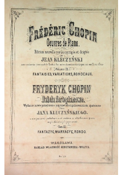 Dzieła Fortepianowe Tom  IX 1950 r.