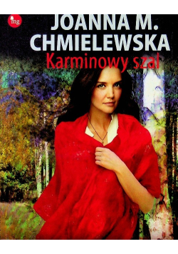 Karminowy szal