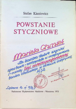 Powstanie styczniowe