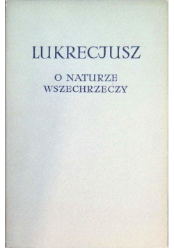 O naturze wszechrzeczy