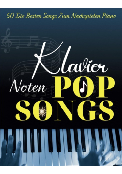 Klavier Noten Pop Songs