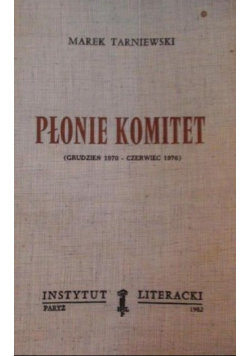 Płonie komitet