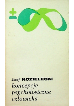 Koncepcje psychologiczne człowieka