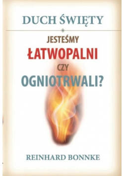 Duch Święty Jesteśmy łatwopalni czy ogniotrwali