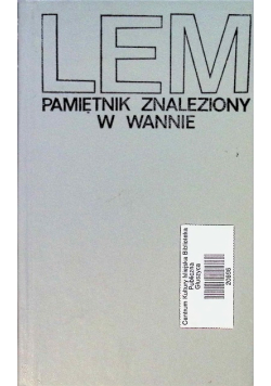 Pamiętnik znaleziony w wannie