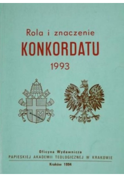 Rola i znaczenie konkordatu 1993