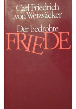 Der bedrohte Friede