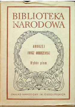 Modrzewski Wybór Pism