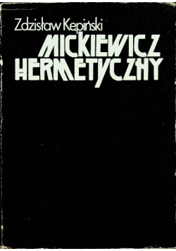 Mickiewicz Hermetyczny